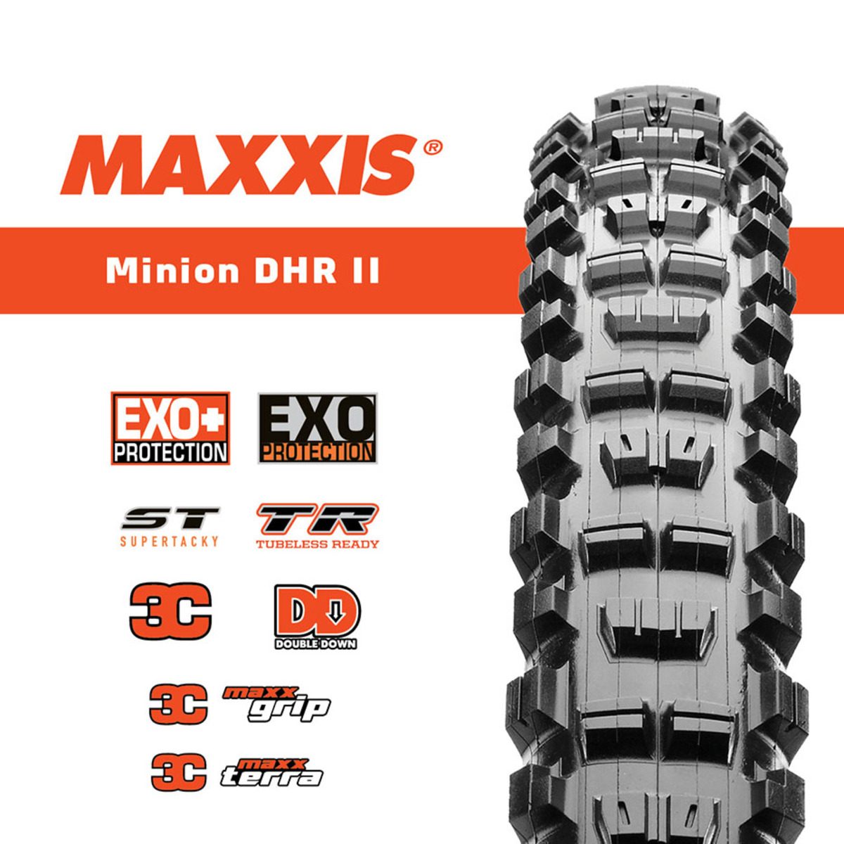 maxxis minion dhr 2 3c maxx terra 29