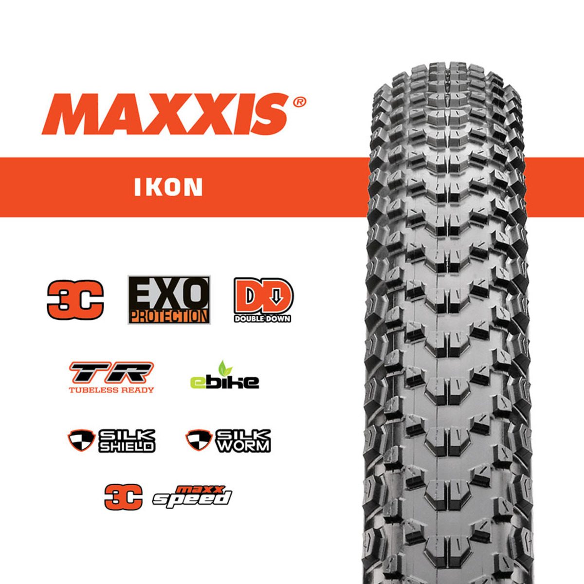 maxxis ikon 3c exc exo folding tire